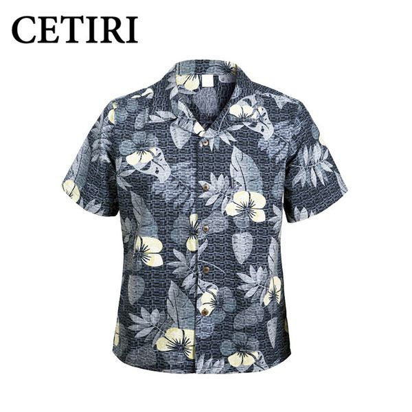 

men's casual shirts 2021 beach hawaiian cotton shirt chemise homme large plus size fancy dress for men camisa masculina overhemd, White;black