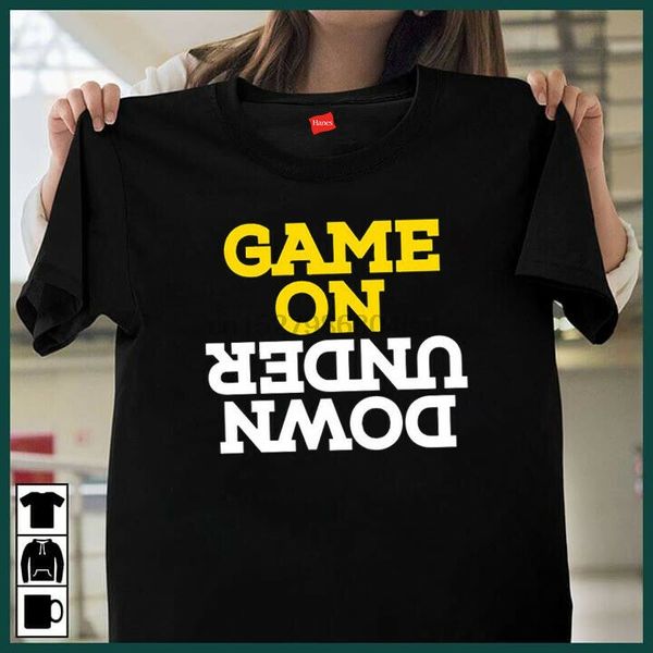 

invictus games game on under down t-shirt