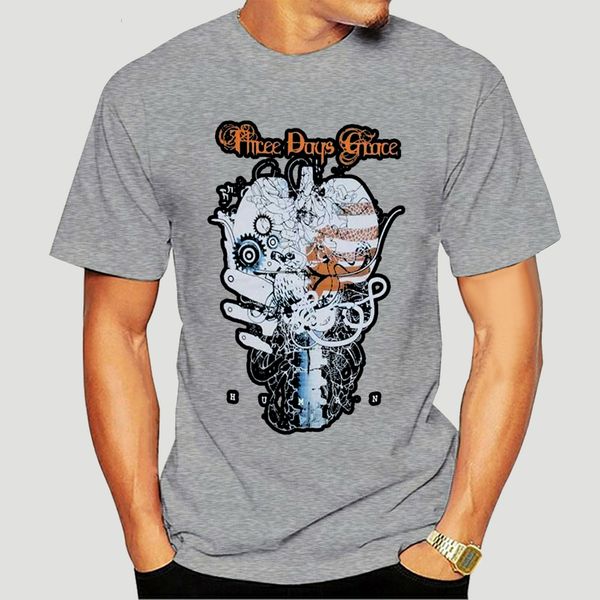 

three days grace lungs tour 2015 human black t shirt new 3dg round neck crazy tee-1363a