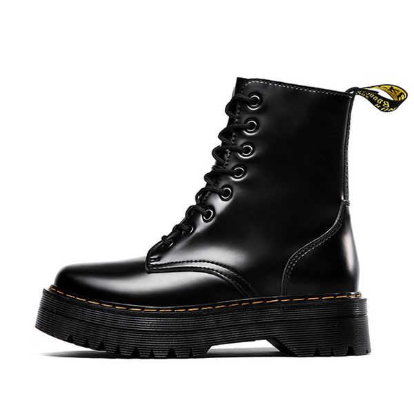 

dr designer shoes women men doc 1460 martin boots luxe fashion platform martins boot chaussures bottes botas white black ing