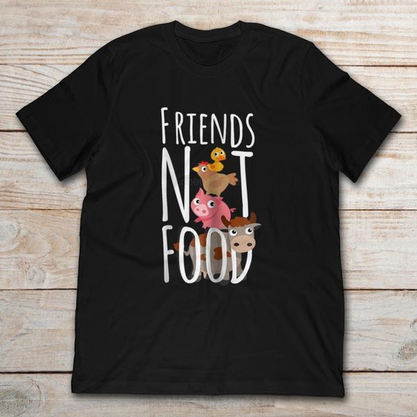 

cattle and poultry friends not food 2019 summer men's short sleeve t-shirt