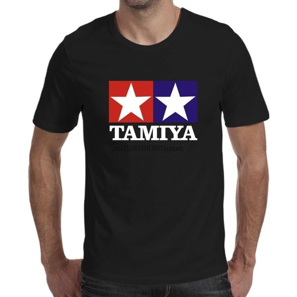 

limited tamiya corporation дизайн логотипа mens black t-shirt печать t shirt men
