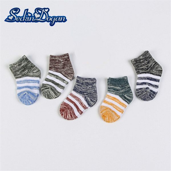 

5 pairs baby socks cotton sterped kids socks soft solid colour newborn boy girl breathable casual non-slip infant, Pink;yellow