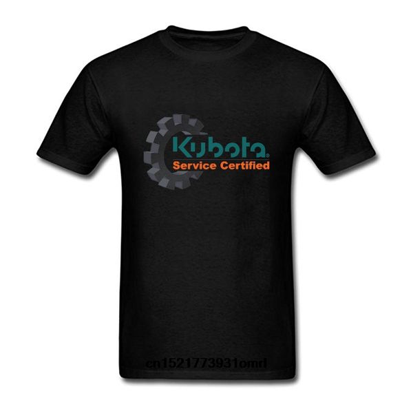 

мужчины тенниска kubota logo tops black tshirt новинка тенниску женщин
