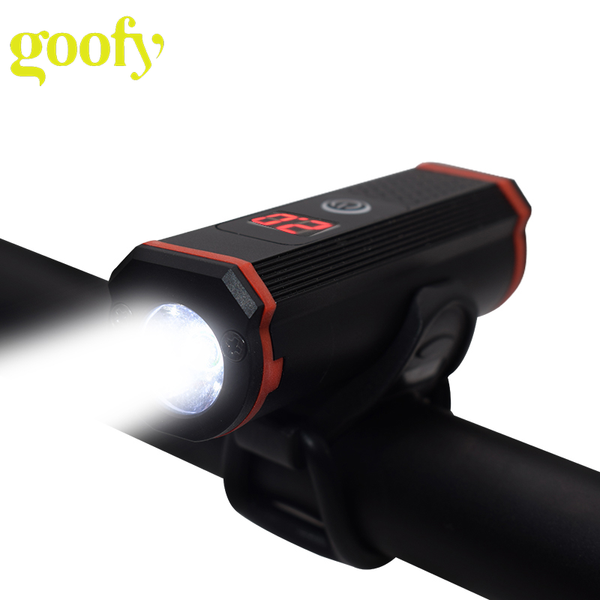 

bike lights lcd bicycle front light usb rechargeable led headlight lamp cycling for