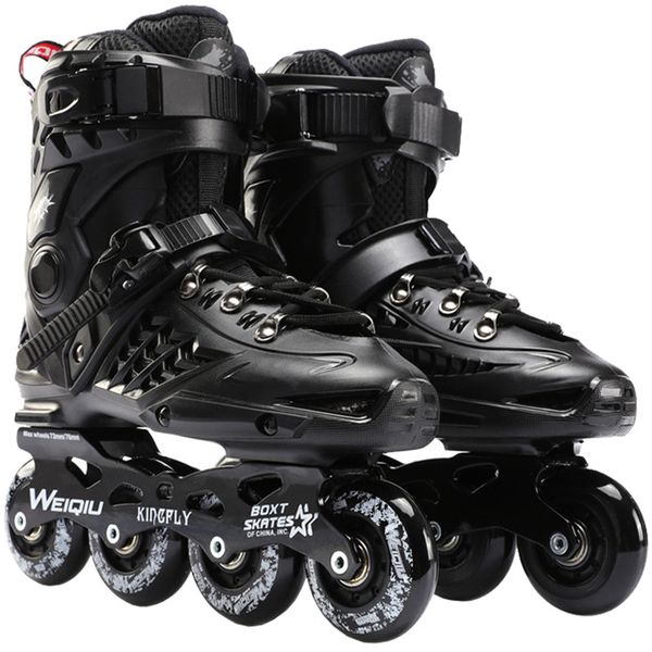 

inline speed sneakers rollers skates shoes hockey professional women men for adults skates inline 4-wheel safe sport size:35-44