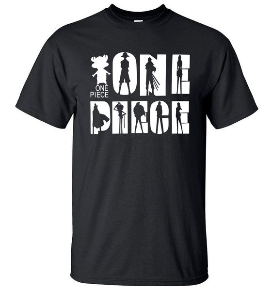 

2019 male selling men shirt casual fashion male streetwear design one piece anime japanese cartoon summer tee shirt