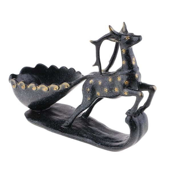 

creative wine bottle holder animal elk resin deer figurine champagne decors