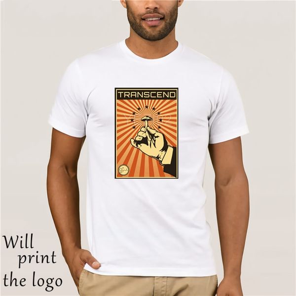 

transcend divertente uomo nero t-shirt vintage poster di stampa di sesso maschile t camicette a mano e del fungo