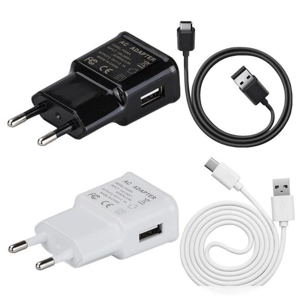 

ac adapter universal dc 5v power supply 2a ac charger us eu plug mobile phone converter power adapter single port for smart phone