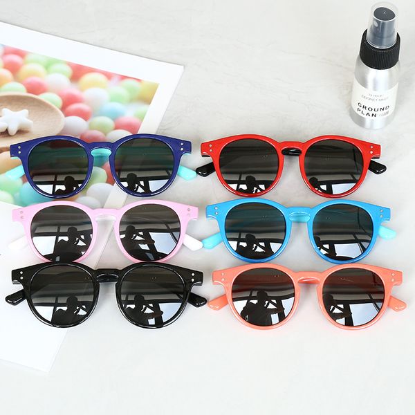 

gel polarizing glasses 11016 fold continuously comfortable eye protection children's sunglasses rice nail sunglasses, White;black