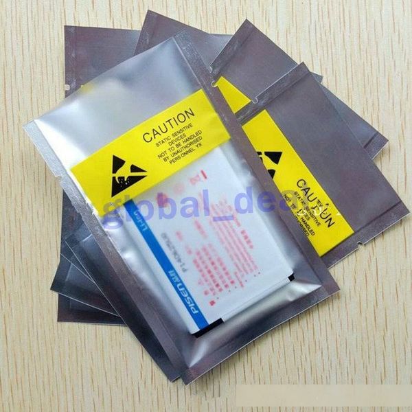 

silver clear poly bags foil aluminum zipper resealable plastic retail packaging pack package bag bag for iphone samsung huawei