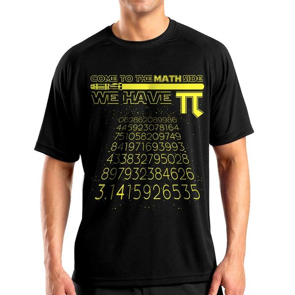 

come to the math side we have pi cool pi day customized t-shirt brand new 2019 summer mens short sleeve cool casual t shirts