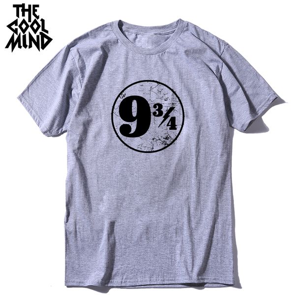 

coolmind 100% cotton men t shirt casual cool summer 3/4 9 print men tshirt male o-neck loose t-shirt mens tee shirt