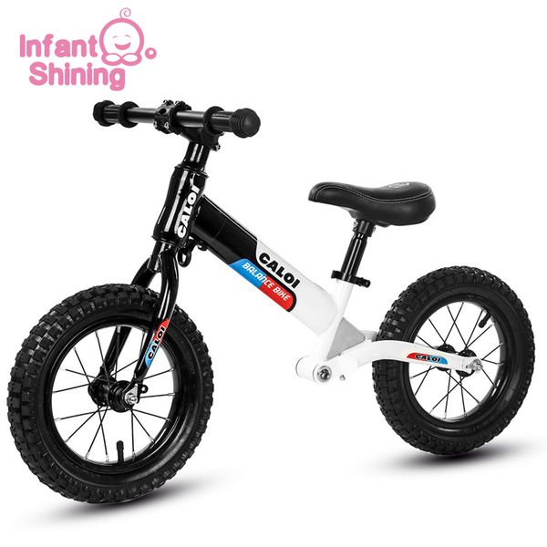 

infant shining children balance car bicycle ride on toys double wheel sliding car adjustable no pedal 2-6 years old baby