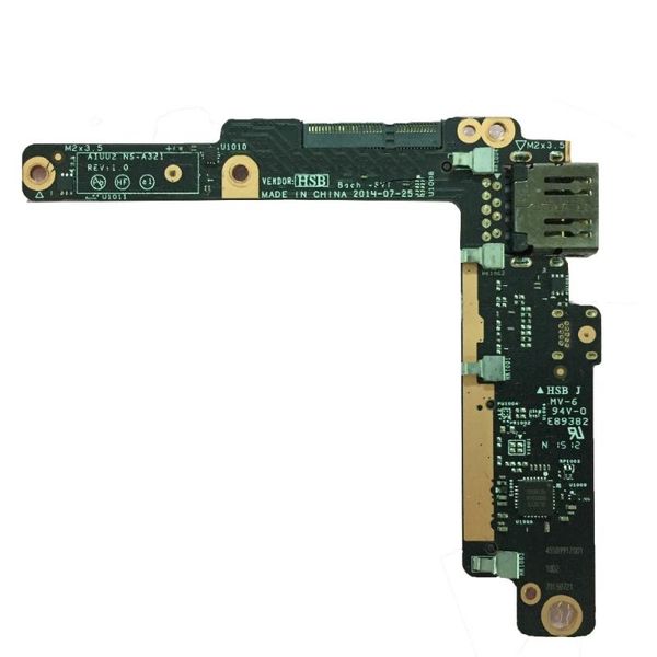 

original for lenovo yoga 3 pro 1370 usb hdmi sd reader board aiuu2 ns-a321