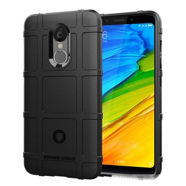 

soft silicone rugged shield case armor hybrid matte cover anti knock shockproof cover for redmi 5