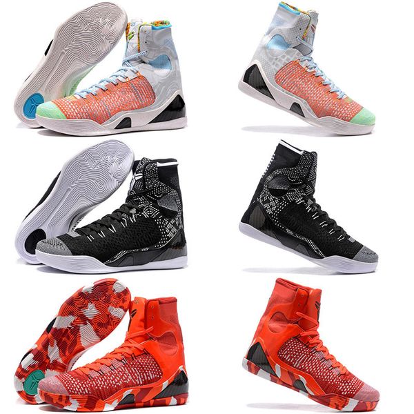 

black mamba day 9 ix elite blackout camo mens basketball shoes never give up forever 24 mvp basket ball high sports sneakers