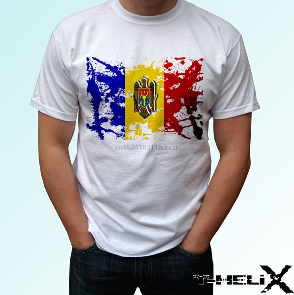 

moldova flag - white t shirt country design - mens womens kids baby sizes
