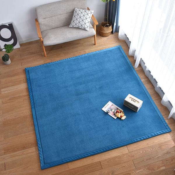 

carpets arrival thick coral fleece carpet tatami mat living room bedroom children crawling baby bedside rectangular rug