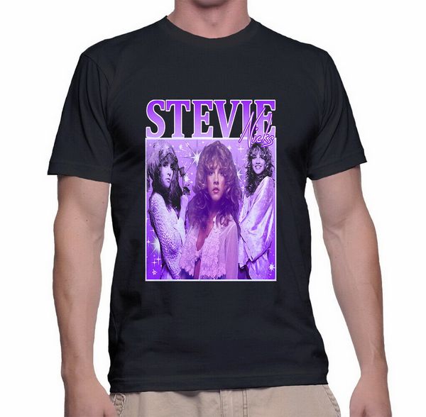 

stevie nicks t-shirts size s-2xl black apparel casual tee shirt