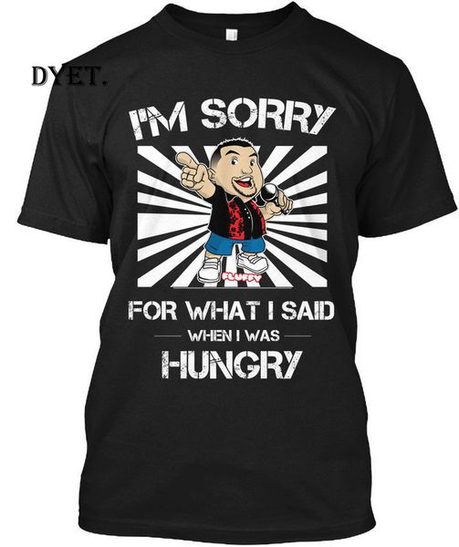 

gabriel iglesias commedy show - i'm sorry for what i popular tagless tee t-shirtmen's clothing t-shirts