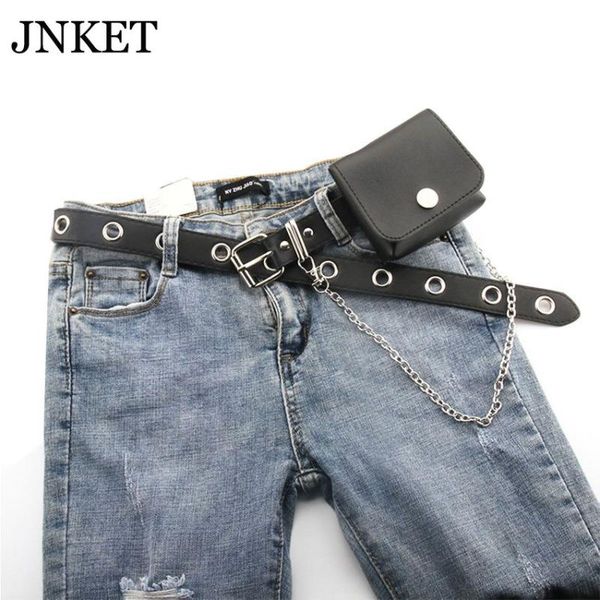 

jnket new women's waist belt bag pu leather detachable waist pack pouch pin buckle belt designer decorative jeans belts, Black;brown