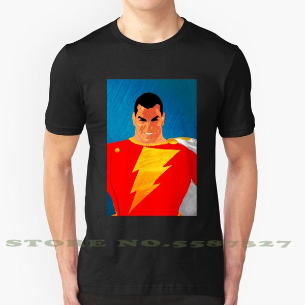 

shazam cool design trendy t-shirt tee shazam comics super hero superhero