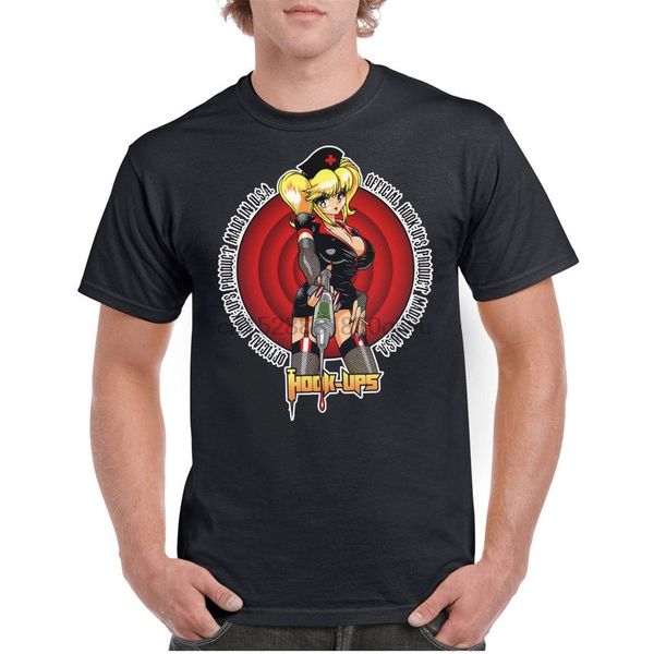 

new hook-ups girl black tee t shirt cool casual pride t shirt men new fashion tshirt ajax