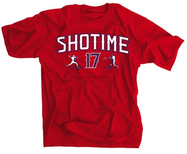 

shotime shohei отани рубашка - 17 джерси t shirt - ангелы