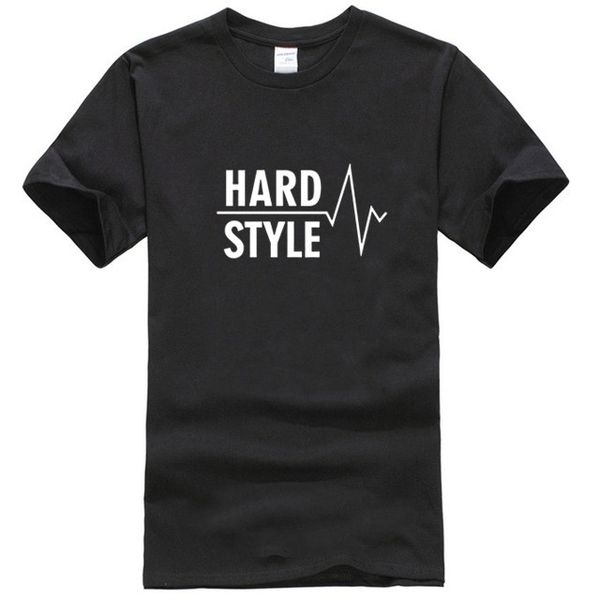 

hardstyle heartbeat tshirt harajuku men's t shirt clothing t-shirt men women slim fit
