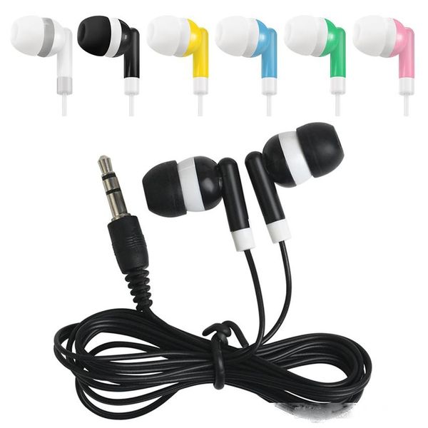 

disposable earphones headphone headset for bus or train or plane one time use low cost earbuds for school,l,gyms,300pcs/lot