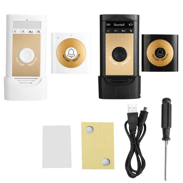 

wireless two-way intercom doorbell home security door bell access control system
