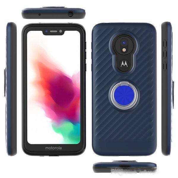 

2 in 1 hybrid armor ring phone case for samsung galaxy a10e a20/ a50 j7 2018 tpu pc anti-fall back cover oppg bag