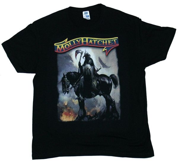

molly hatchet black t-shirt