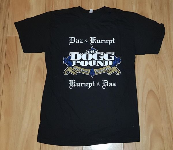 

tha dogg pound gangstas daz kurupt brand new black t-shirt
