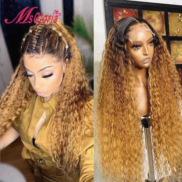 

honey blonde color natural wave 180% part lace wig human hair wigs brazilian remy hair wig pre plucked hairline wigs human, Black;brown