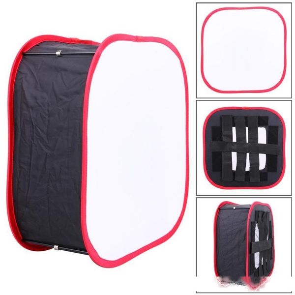 

portable softbox diffuser universal foldable collapsible led soft lamp light cover box digital camera pgraphy studio tools