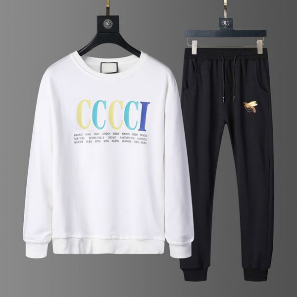 

20fw мужской tracksuit лучшего качества осень толстовка sportwear элегантного грейс мужской упражнение костюм размер: -3xl 3-style доступно, Gray