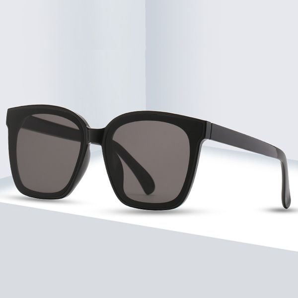 

sunglasses 2021 square vintage oversized women brand designer luxury black frame sun glasses for female uv400 shades, White;black