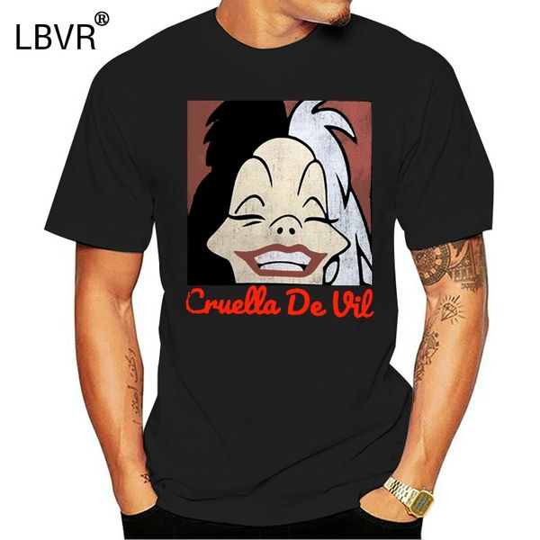 

101 dalmatians cruella de vil womens fitted t-shirt - new official mens womens tee hoodie ing