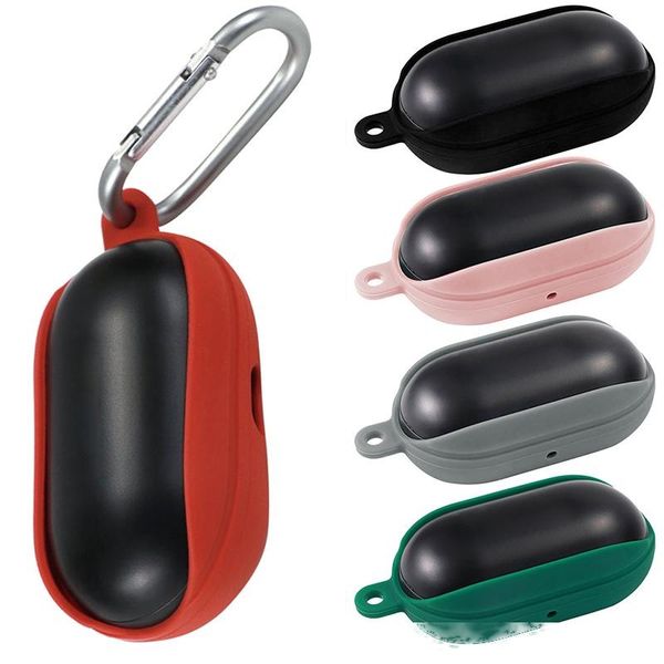 

silicone bluetooth wireless earphone bag cover for samsung galaxy buds sport earphone bluetooth headset cases shockproof protection box