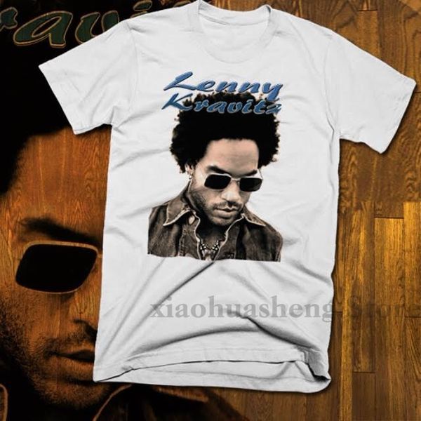 

lenny kravitz футболка american rock legend ретро tee, s до 3xl, мягкий хлопок 100% хлопка мужчины майка женщин топы тройник