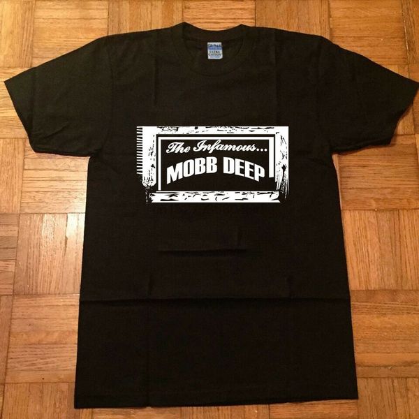 

rare-vintage 1995 mobb deep infamous album rap tee shirt single stitch prodigy