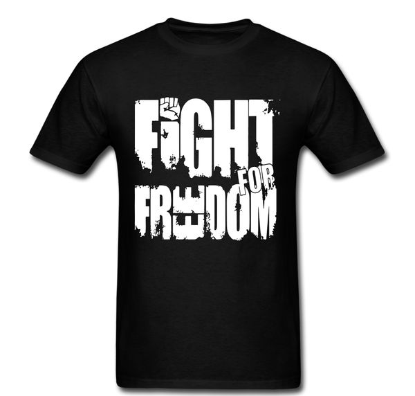 

fight for om fist government revolt t shirt short sleeve good quality brand cotton shirt summer style cool t-shirts