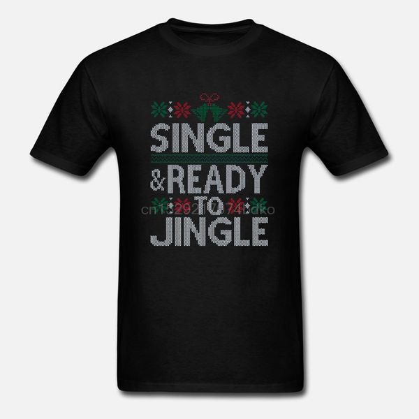 

single ready to jingle смешные mingle гадкий рождество тенниска идея подарка