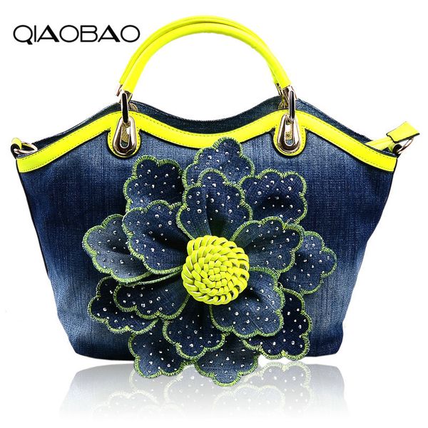 

качество одежды высокого бренда цветок сумка сумки кроссбоди мешок qiaobao женщин