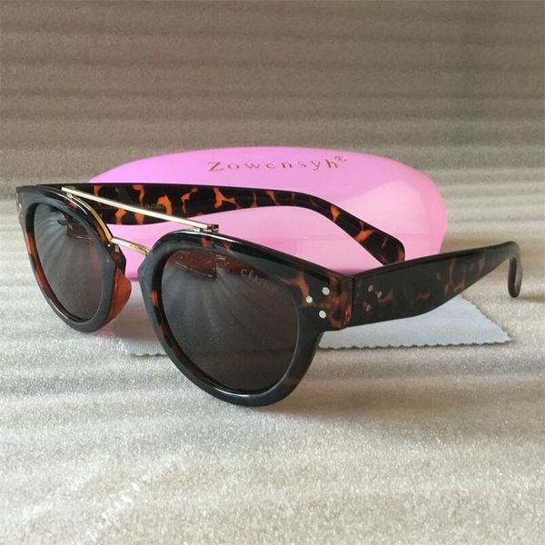 

sunglasses zowensyh fashion men's metal frame uv protection uv400 women sun glasses, White;black