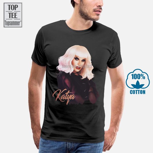 

ееся rpdr7 трансвестит мужской черный футболка тис одежда 011049