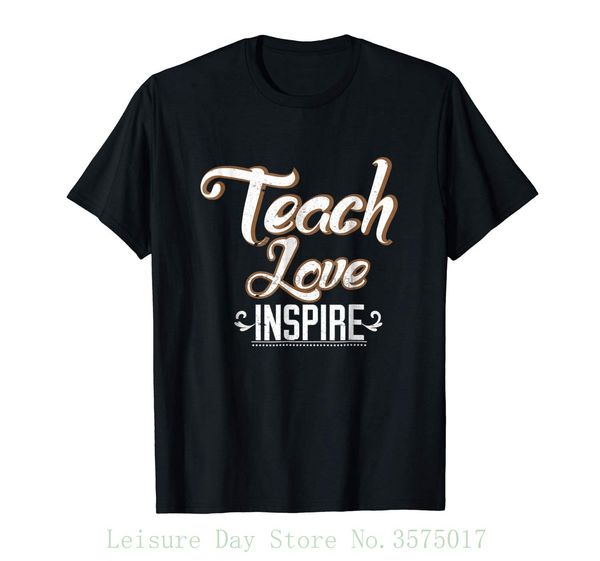 

научите inspire love - последний день школы рубашка для учителей высокого качества на заказ печатных топы hipster тройники футболку
